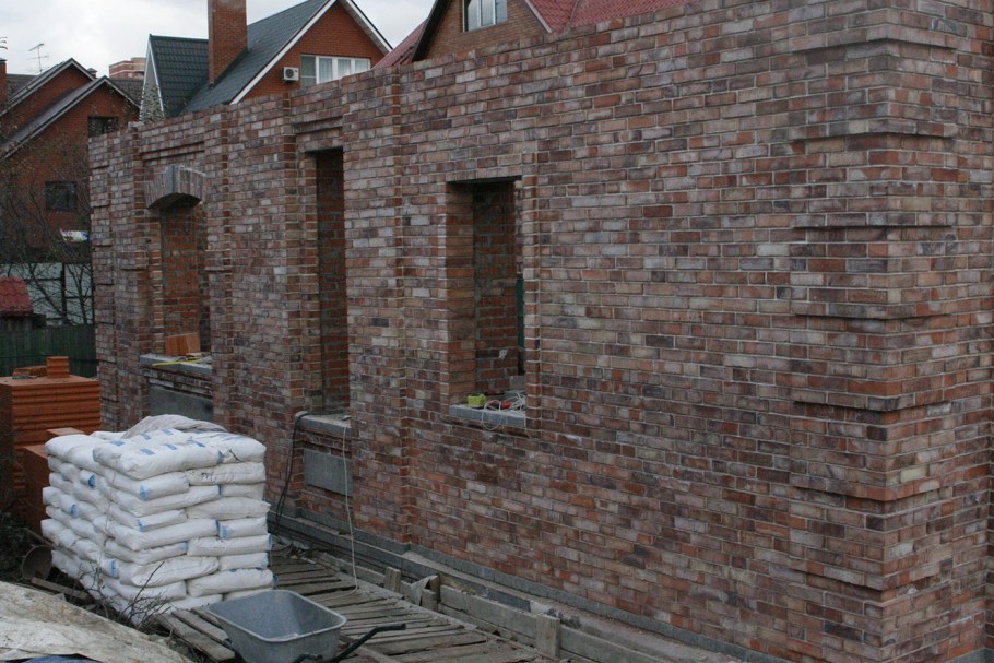 Энгельсский редуцированный кирпич дом