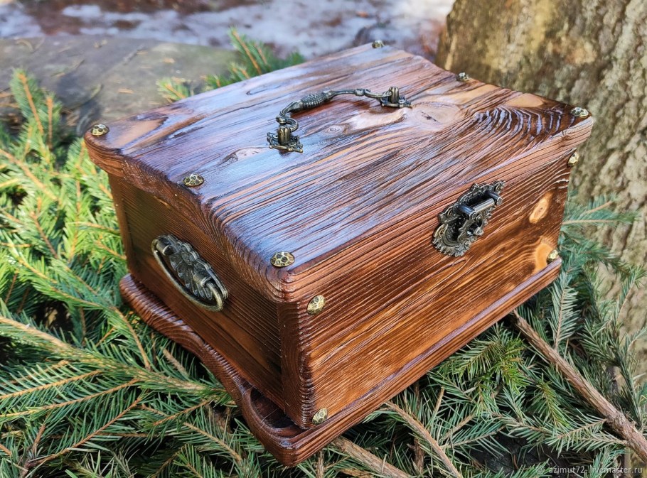 Сундучок из дерева