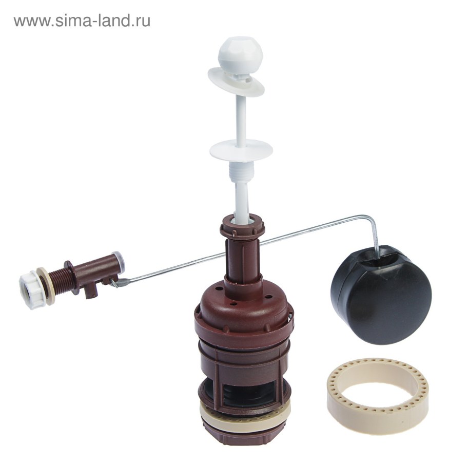 Арматура для смывных бачков "РБМ" АС-1.1, С боковым шаровым клапаном 4389986