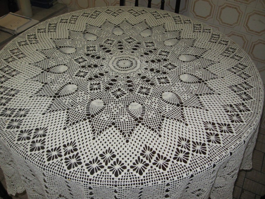 Скатерть крючком