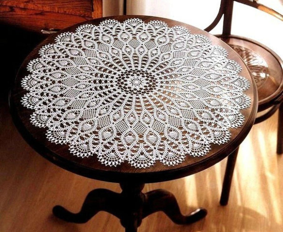 Скатерть крючком