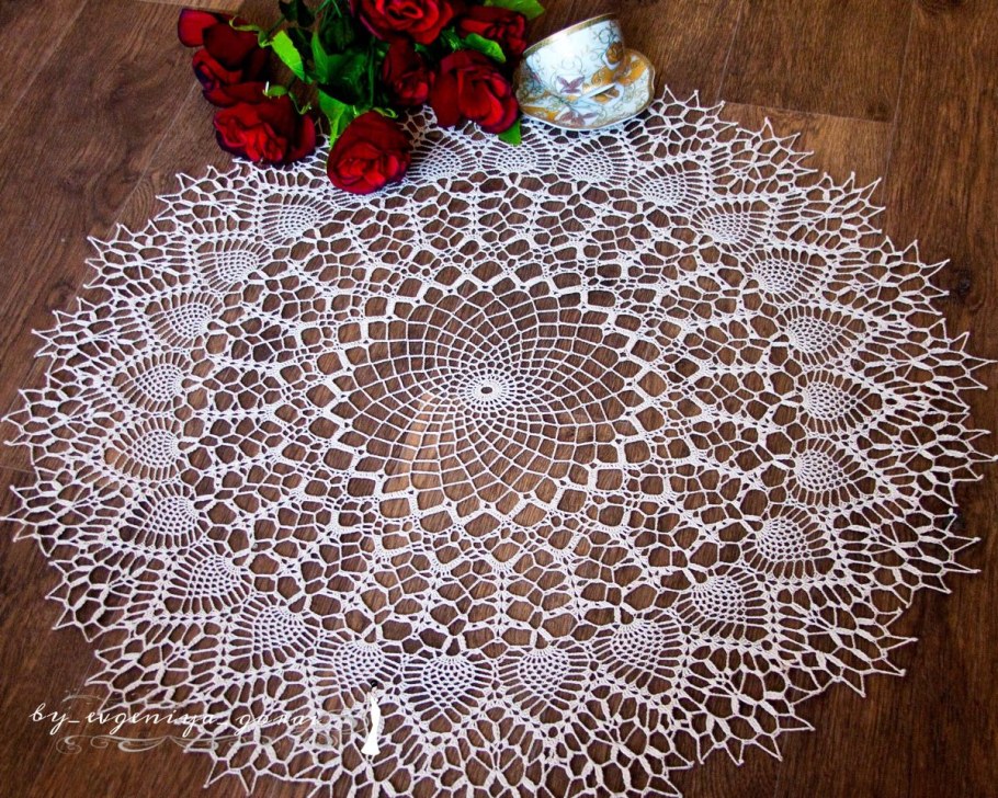 Скатерть крючком