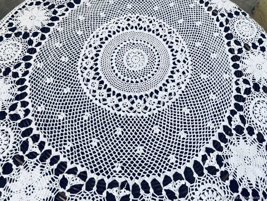 Скатерть круглая