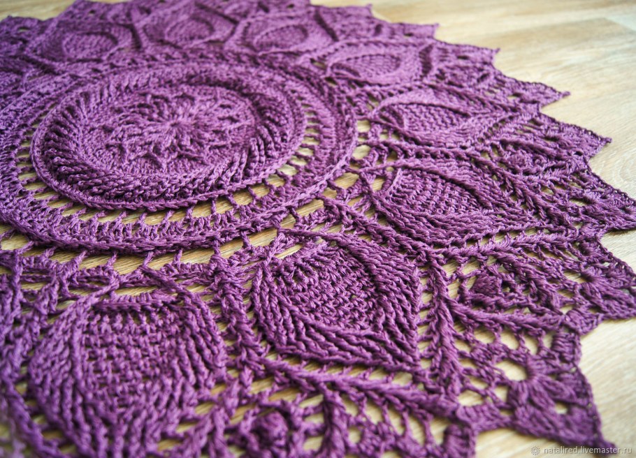 Скатерть крючком