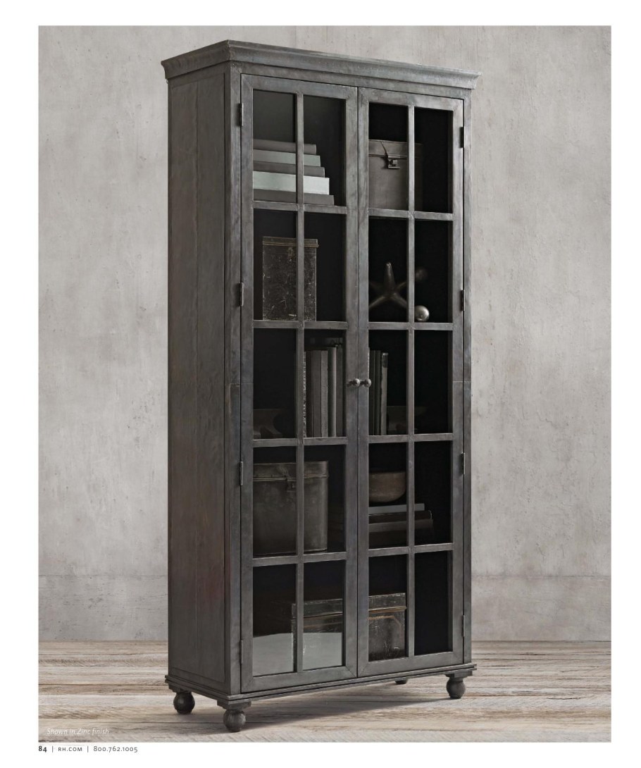 Книжный шкаф со стеклом мод110вмс