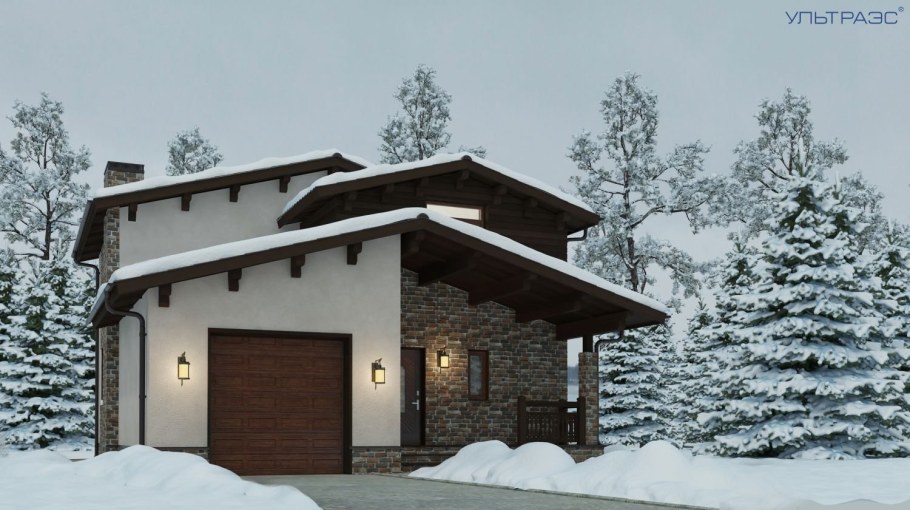 Шале с гаражом