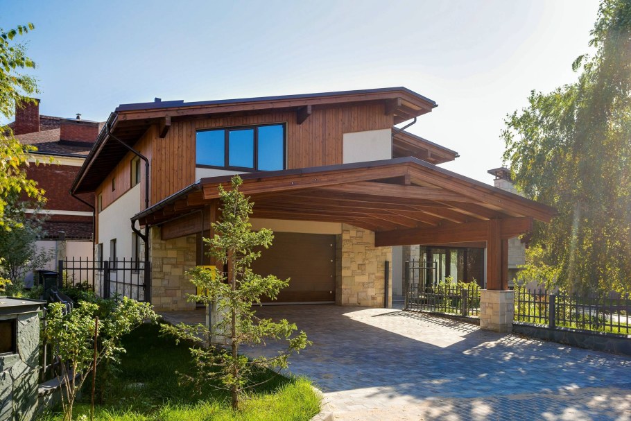 Шале с гаражом