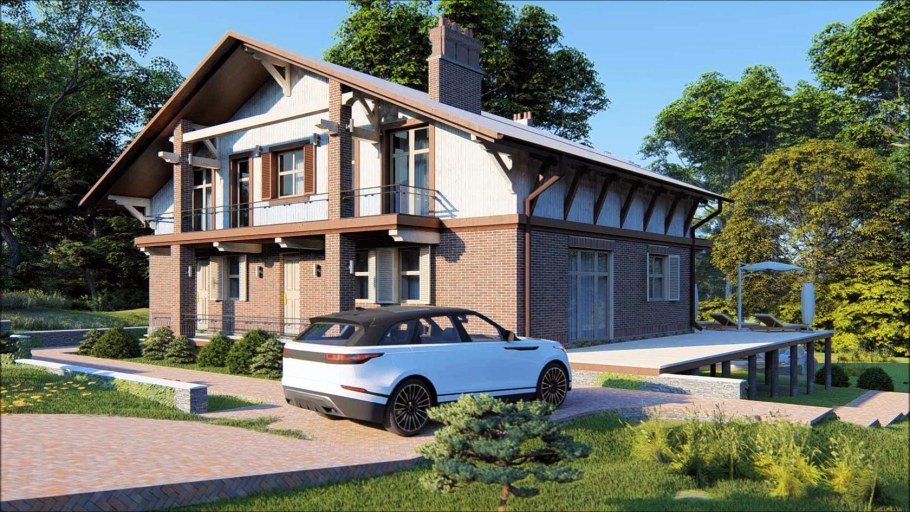 Архитектор Михаил Юханов Шале