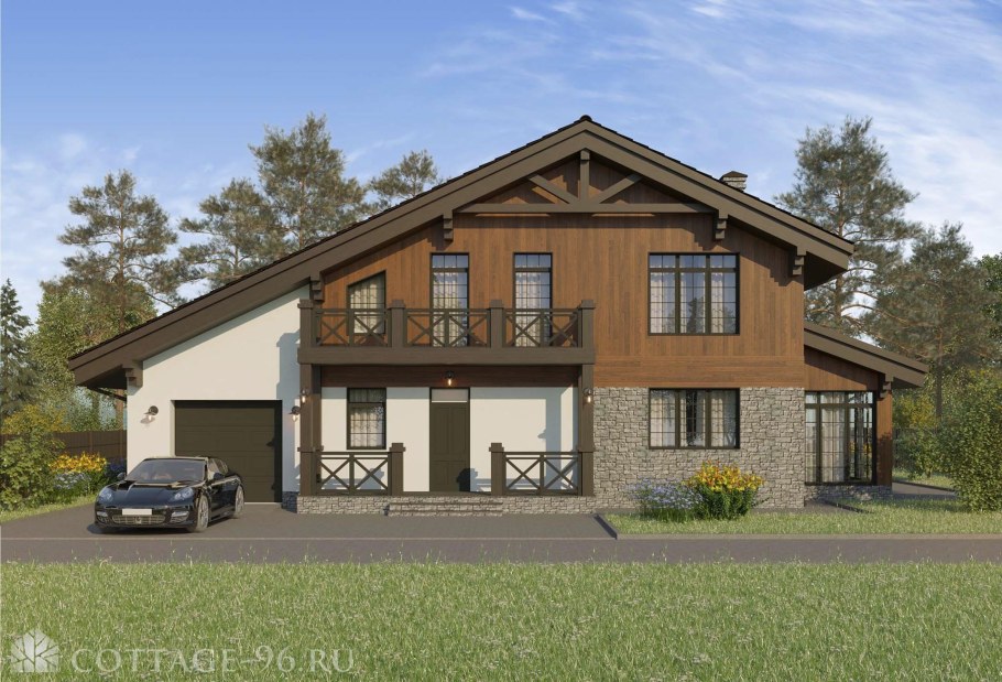 Дом Шале проекты двухэтажных домов 150 кв.м
