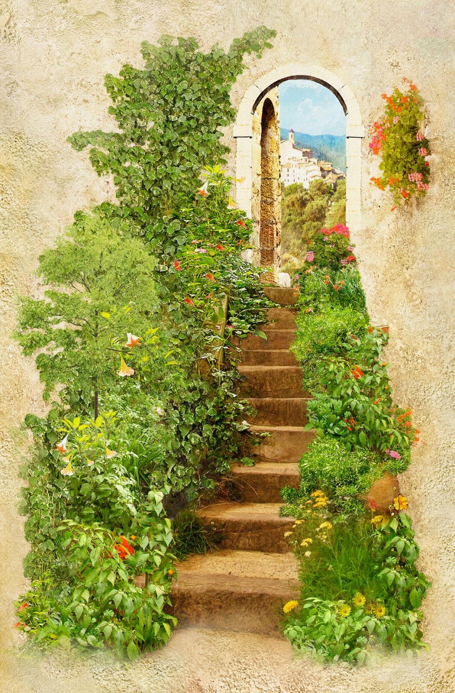 Сказочная лестница