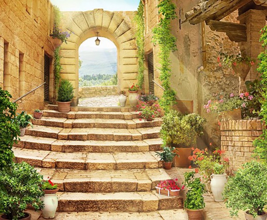 Итальянский дворик