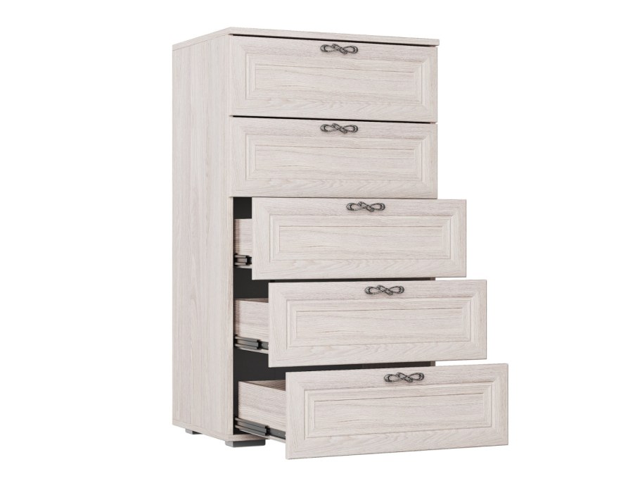 Комод к 37 Александрия ясень Анкор белый