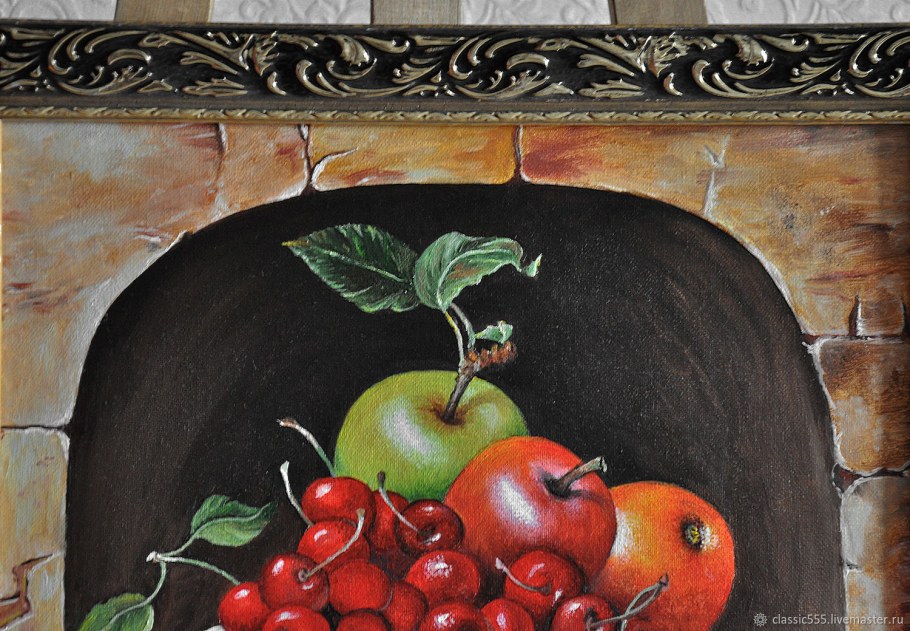 Картины в раме фрукты