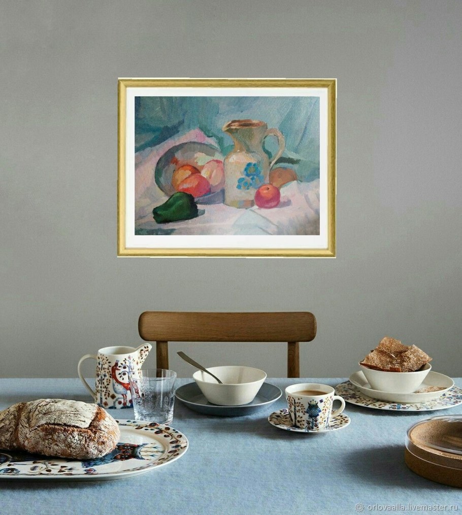 Натюрморт для кухни на стену