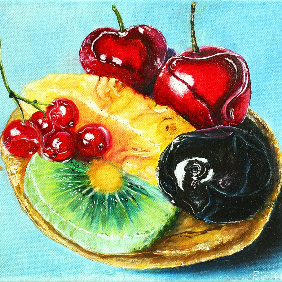 Картины с фруктами на кухню