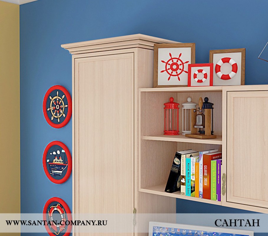 Детская Сантан мебель Калипсо