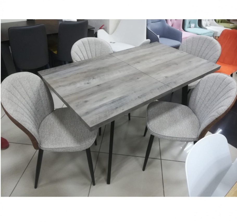 Стол Brick-2 120 серый дуб