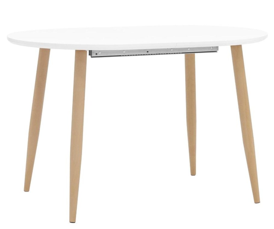 Стол берген белый раскладной