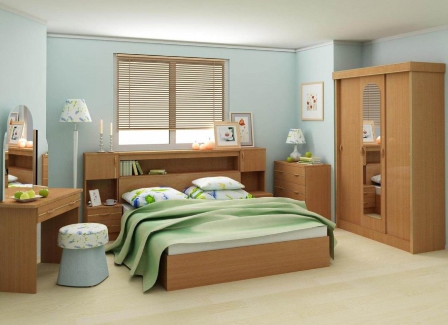 Спальный гарнитур Бася ольха