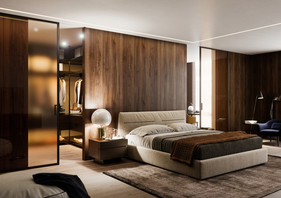 Гардеробная в спальне