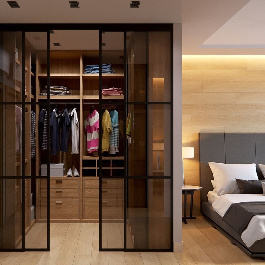 Гардеробная в спальне