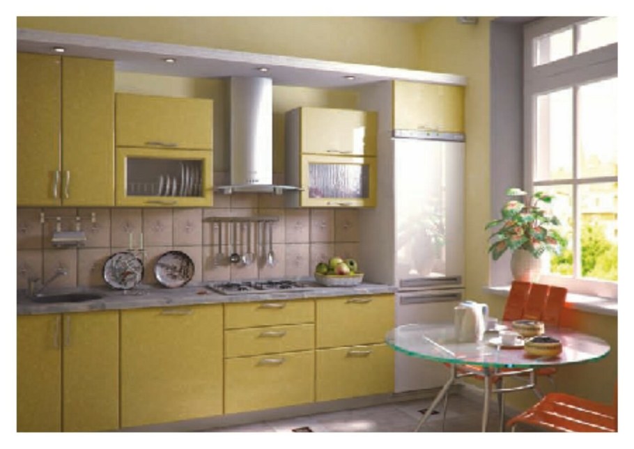 Желтые кухни