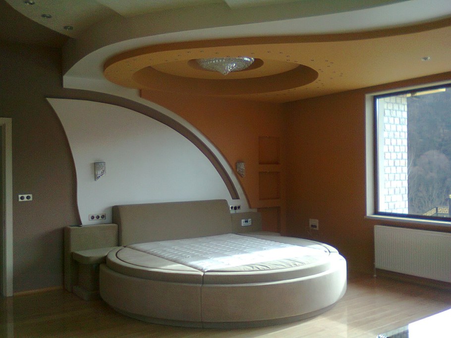 Гипса Кардон спальни