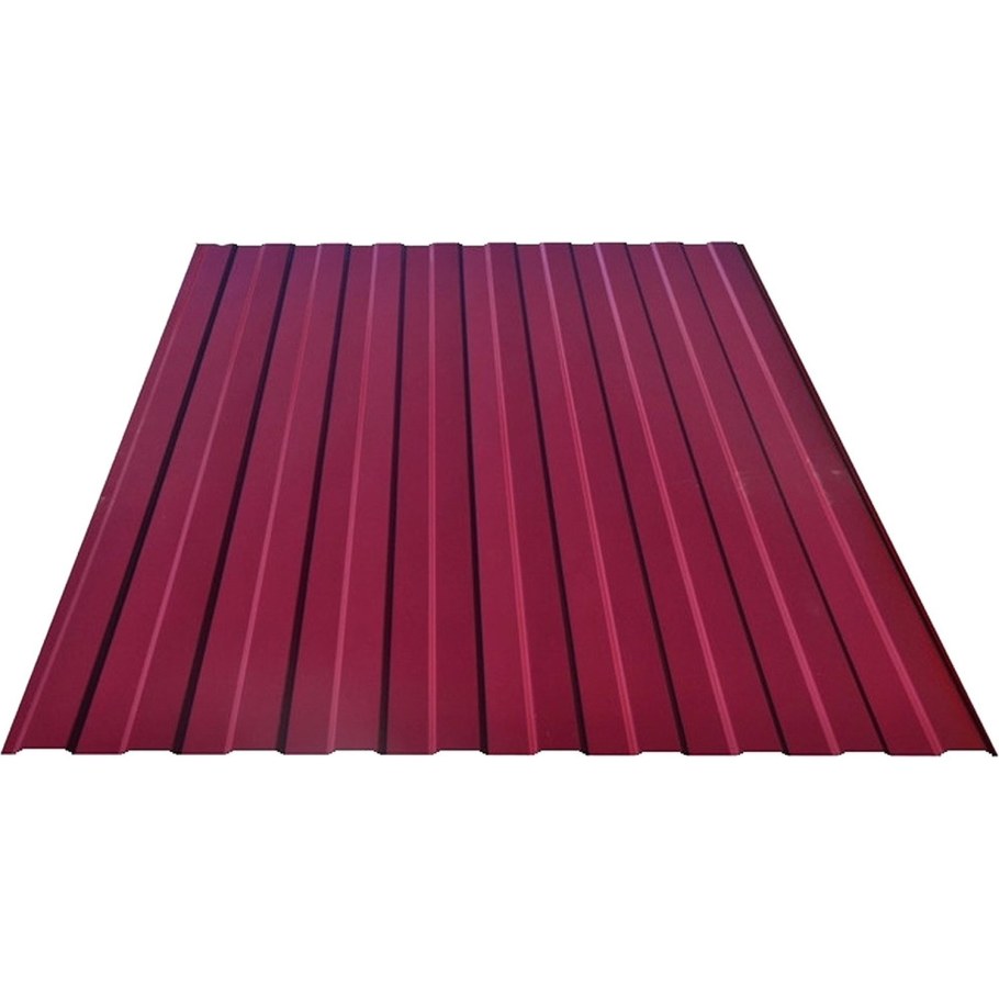 Профлист с15-0/5 мм-ПЭ-Р 1150*2600 (коричневый шоколад) os