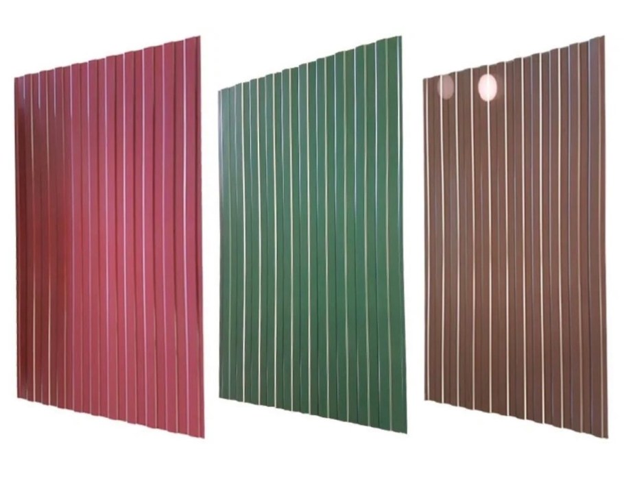 Профнастил с8а 2м (RAL 6005 зеленый мох) эконом