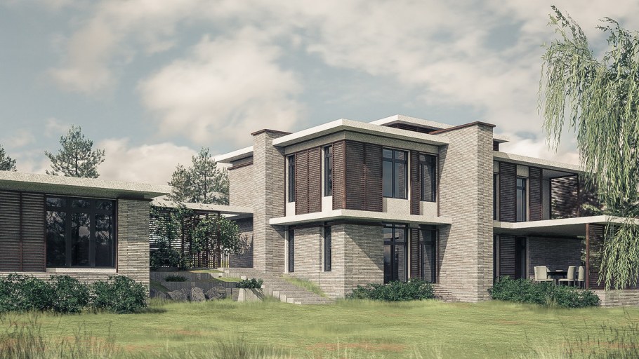 Проект разноуровневого дома