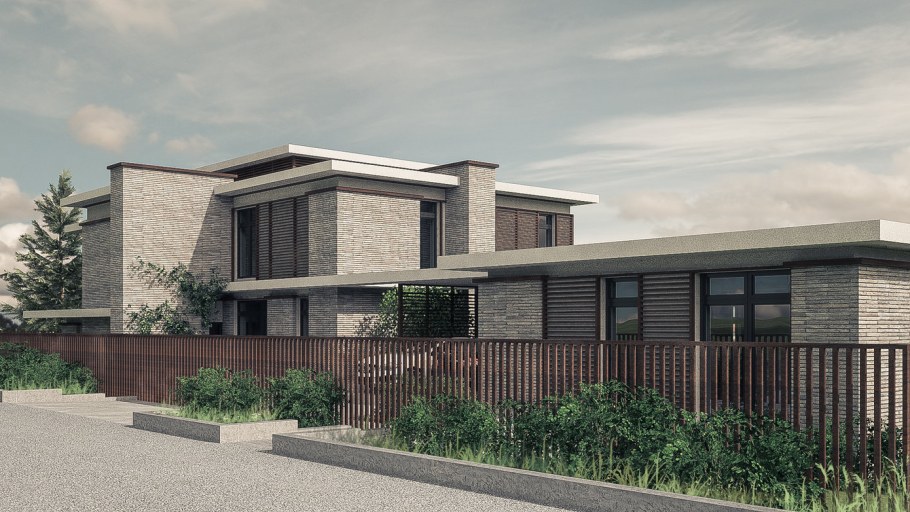 Проект разноуровневого дома