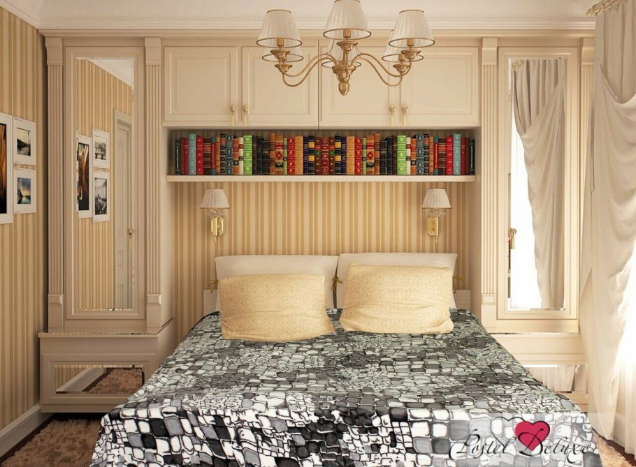 Планировка спальни 9 кв.м квадратная