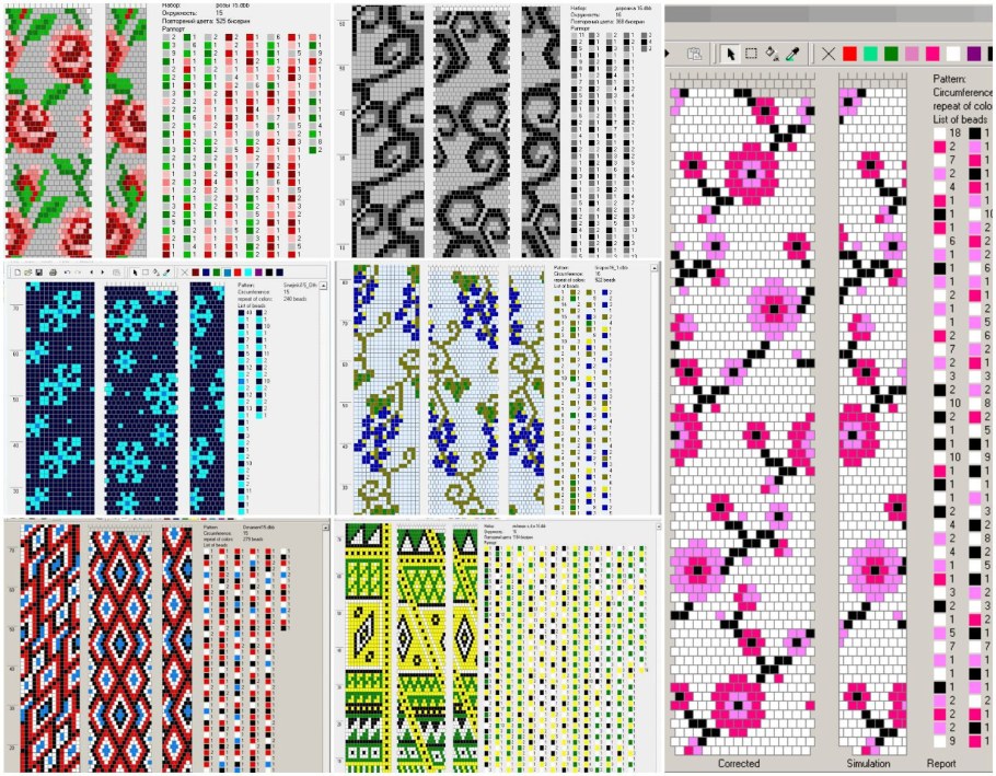 Схемы для бисероплетения для начинающих детей браслеты на станке