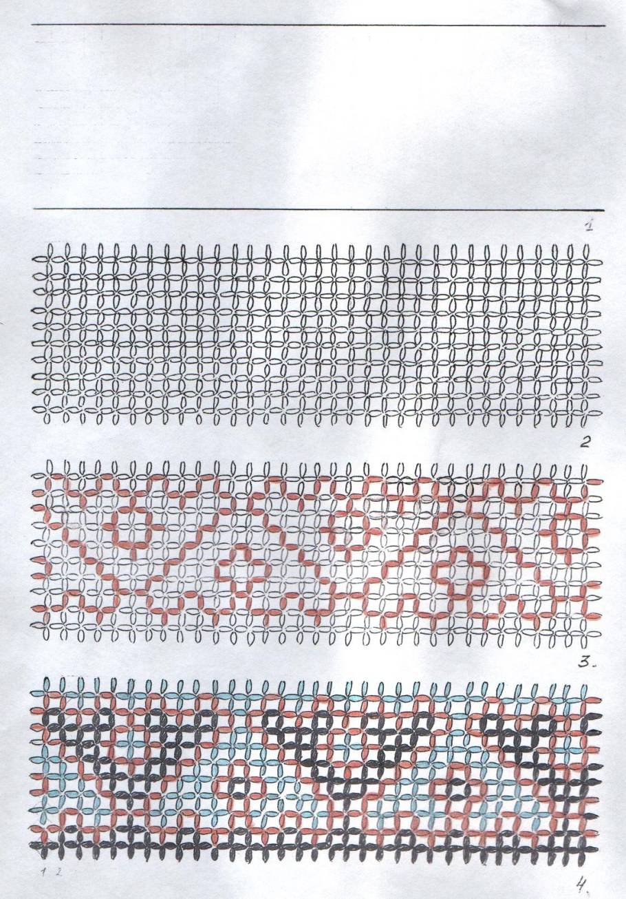 Хантыйские узоры для бисероплетения