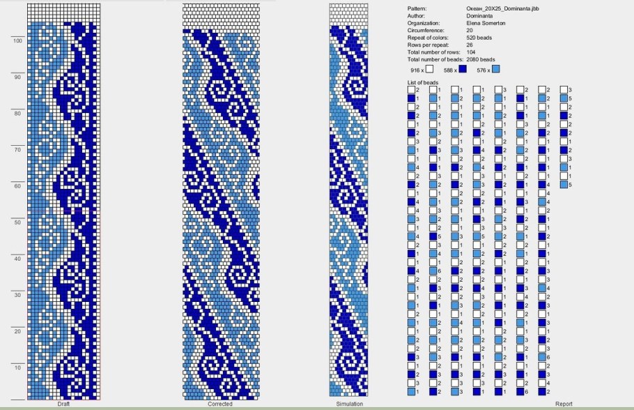 Схемы жгутов из бисера на 20 бисерин