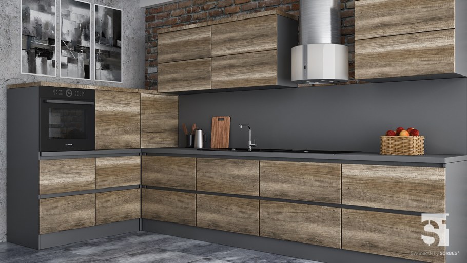 ЛДСП антрацит Кроношпан