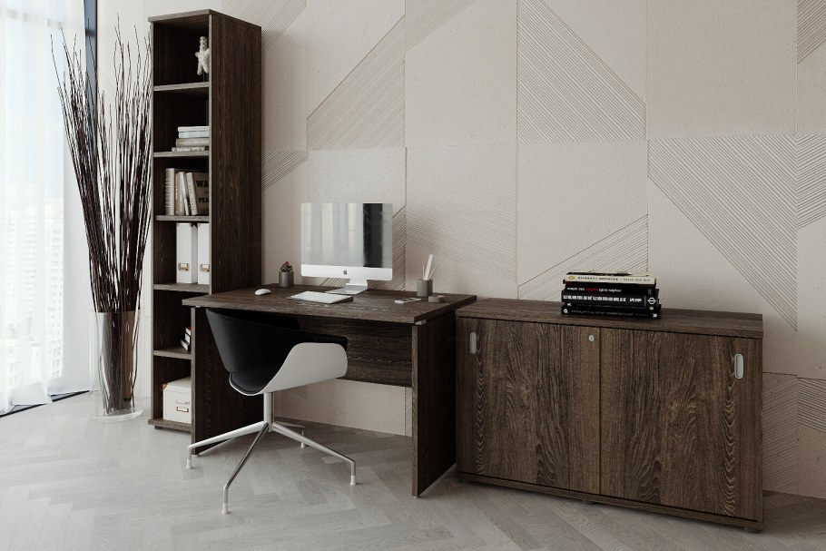 Стеллаж v - 66 (820*440*1490, орех Вирджиния