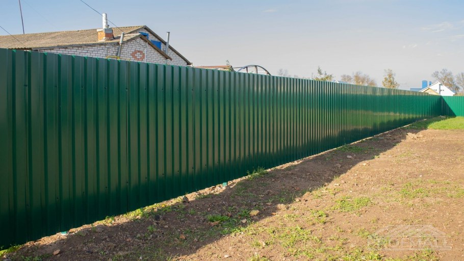 Профнастил МП-20 зеленый мох