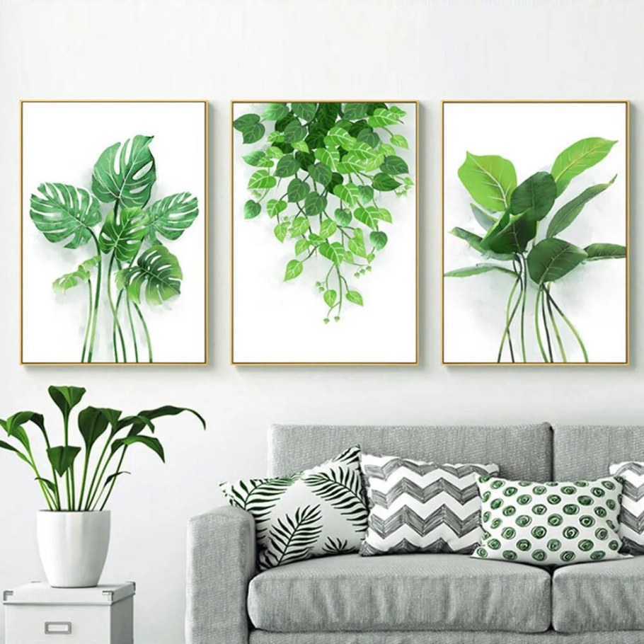 Постеры на стену зелень