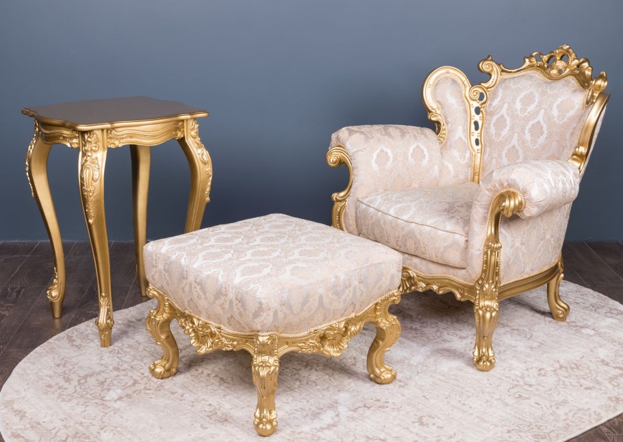 Мягкая мебель в стиле рококо и Барокко