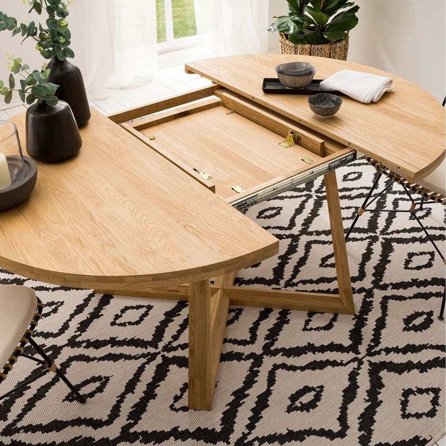 Стол мерби выбеленный дуб