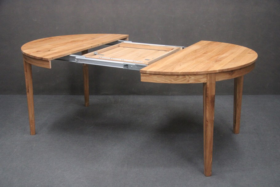 Раскладной круглый стол из массива дерева MC-0404