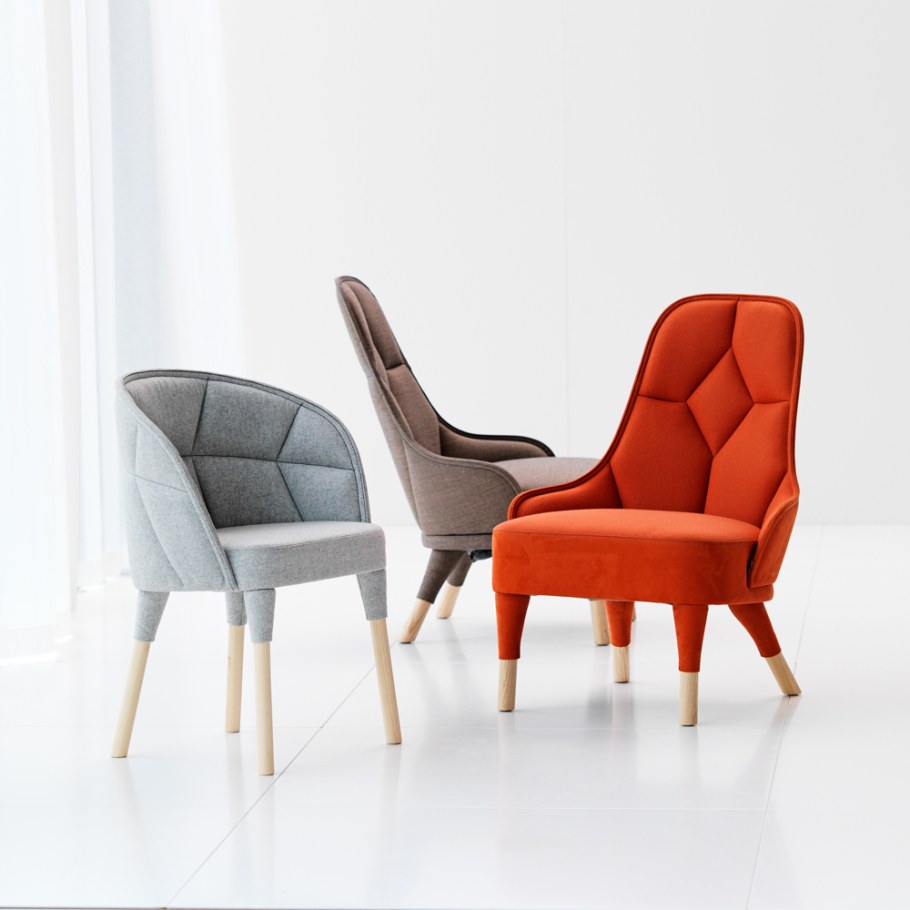 Стул дизайнерский мягкий