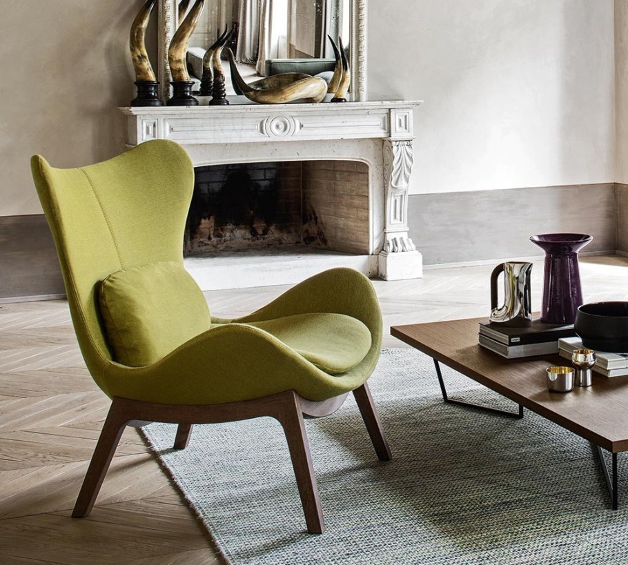 Кресло Calligaris Lazy в ткани