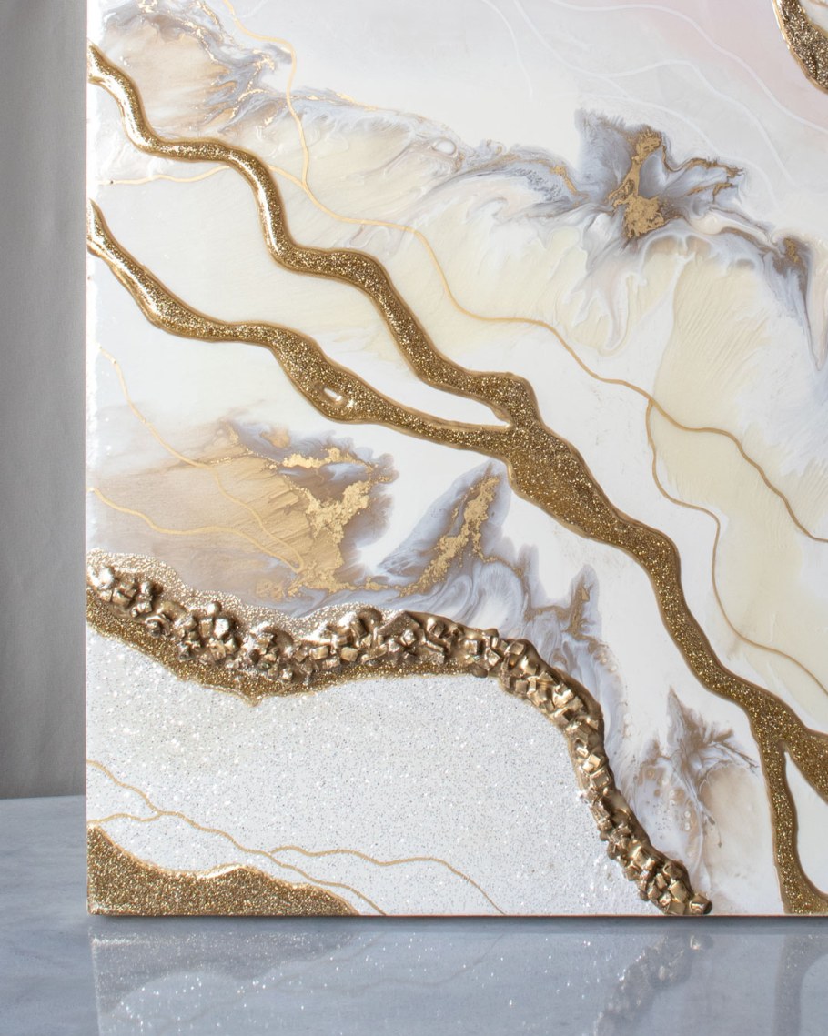 Срез камня Geode Resin Art