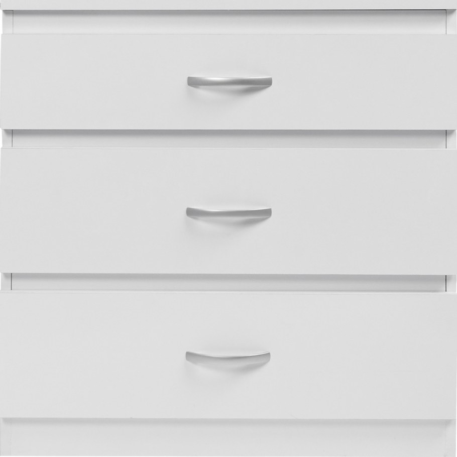 Комод тодален 3 ящика белый размер