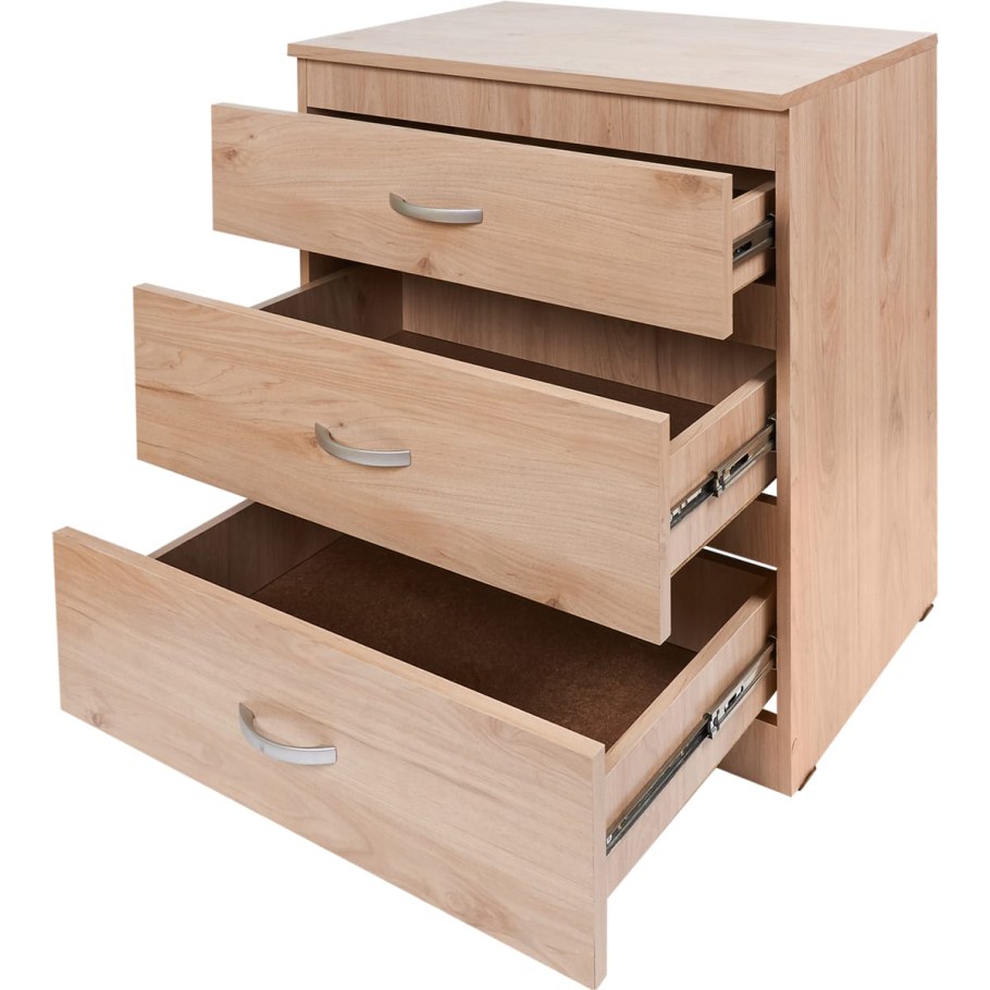 Комод 3 ящика цвет Гикори Джексон