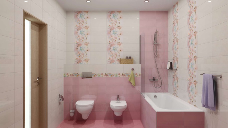 Плитка Белла Церсанит в интерьере