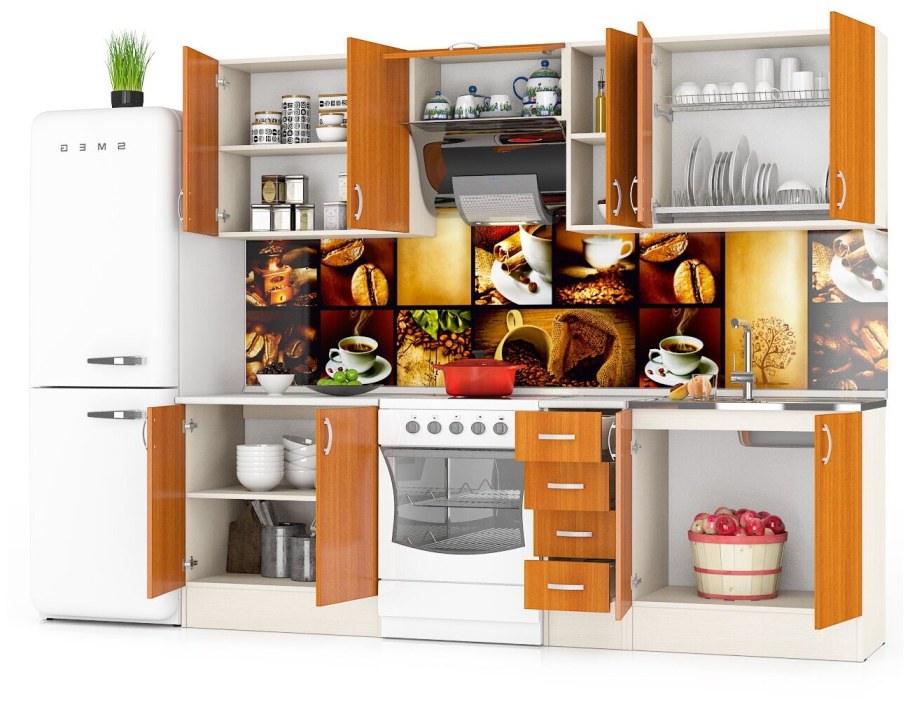 Кухня мери дуб вишня