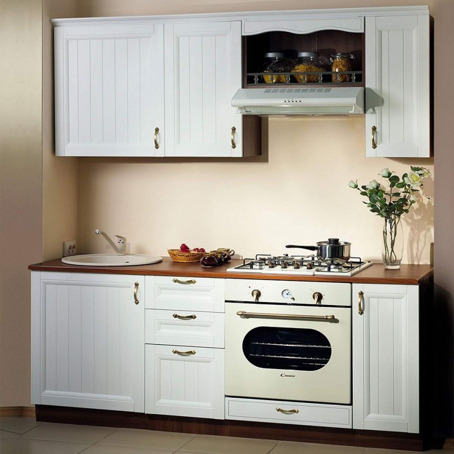 Кухня Кантри ясень светлый